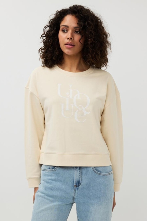 EsQualo sweater flock print “unique